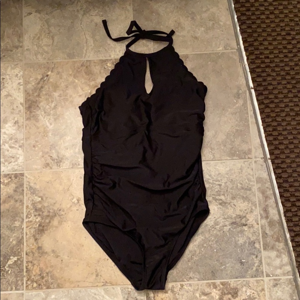 One piece bathing suit